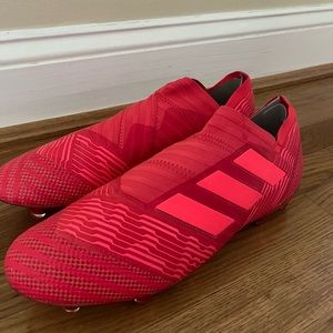 nemeziz cleats 17+FG red and pink
